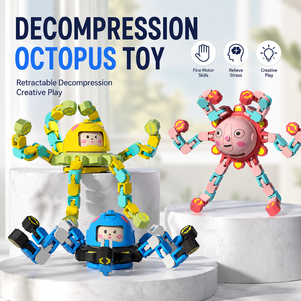 Metal Spinning Fidget Toy High‑Speed Bearing Gyroscope